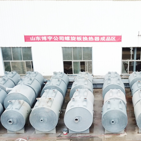 可拆螺旋板式换热器 